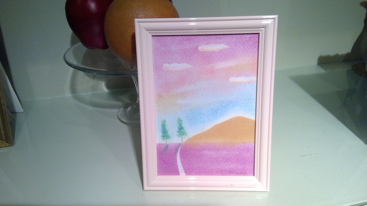 心癒される優しい色のパステルアートをお届けします 1枚1枚手描きのパステルアートを飾って明るい毎日を！ イメージ2