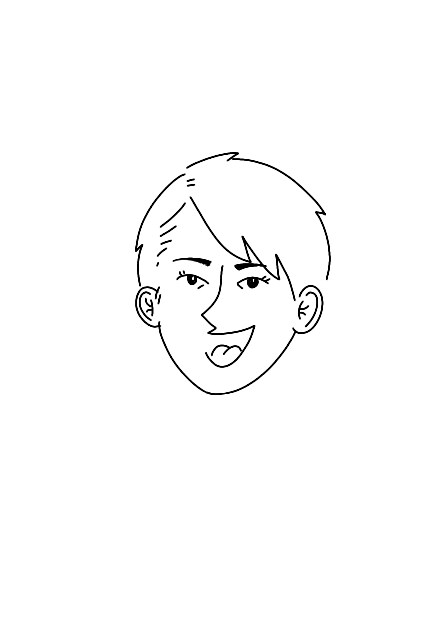 記念日等に！似顔絵作成いたします シンプルでわかりやすいイラストです イメージ4