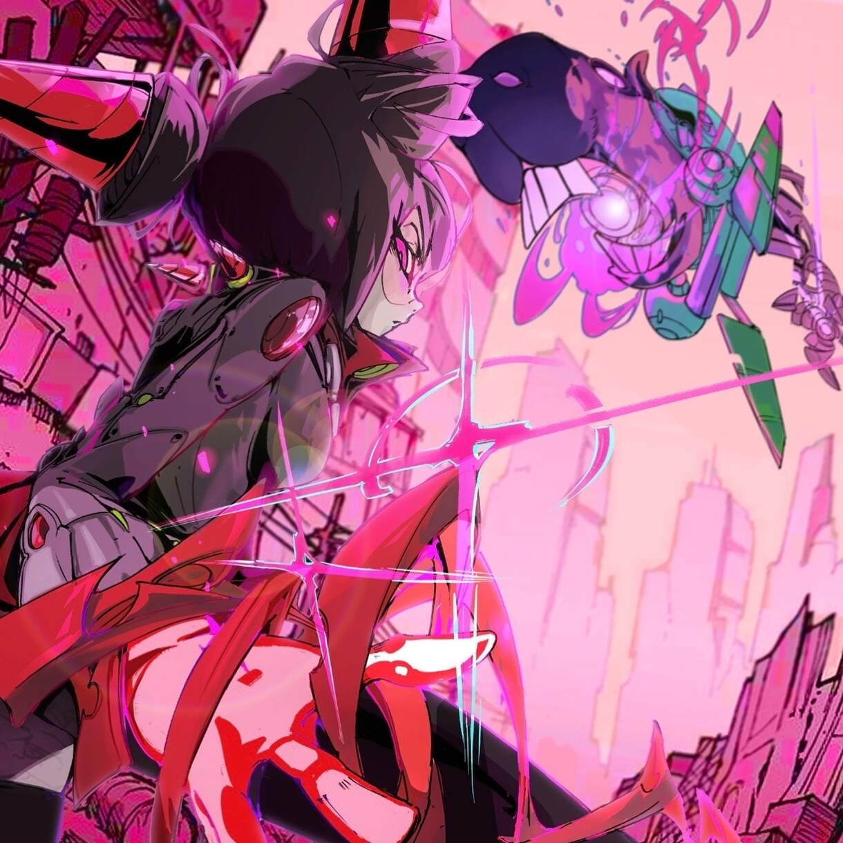 アーティスト様のジャケットデザインをします 楽曲をはじめとする用途で使用するイラストの提供。 イメージ4