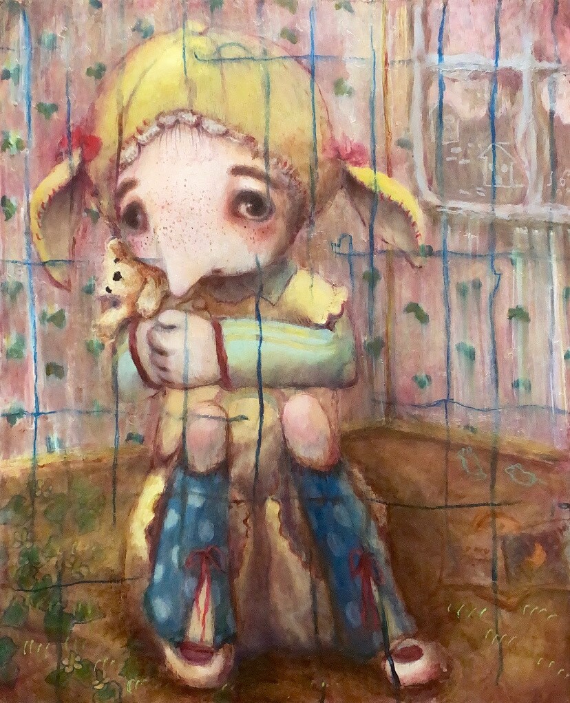 ３つのキーワードから妖精さんの空想画を描きます メルヘンな絵画をお家に飾りませんか？ イメージ3