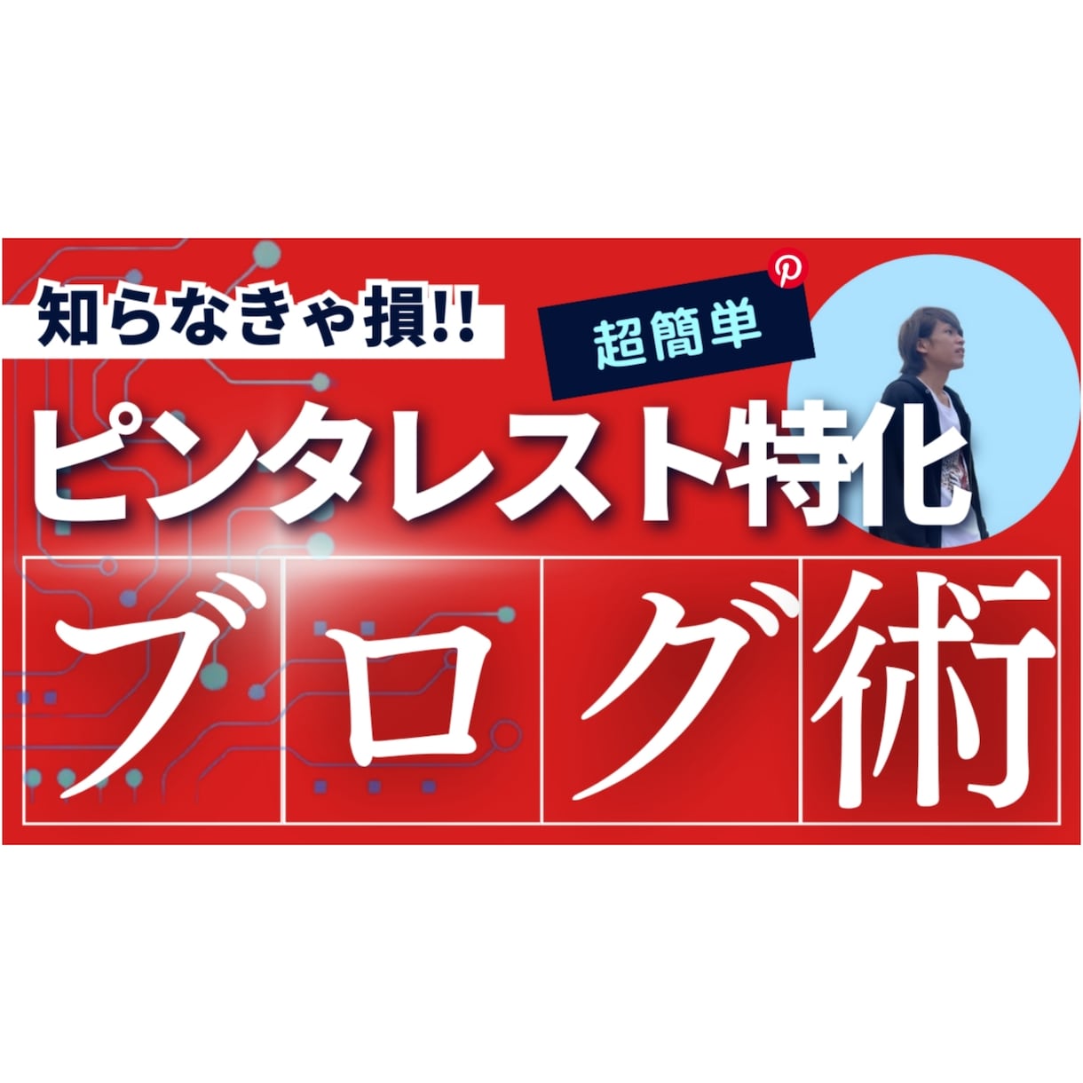 SEO無視でOK！ピンタレスト特化ブログ術教えます サブブログ収益が1年で約6倍！ピンタレスト×ブログで効率UP イメージ1