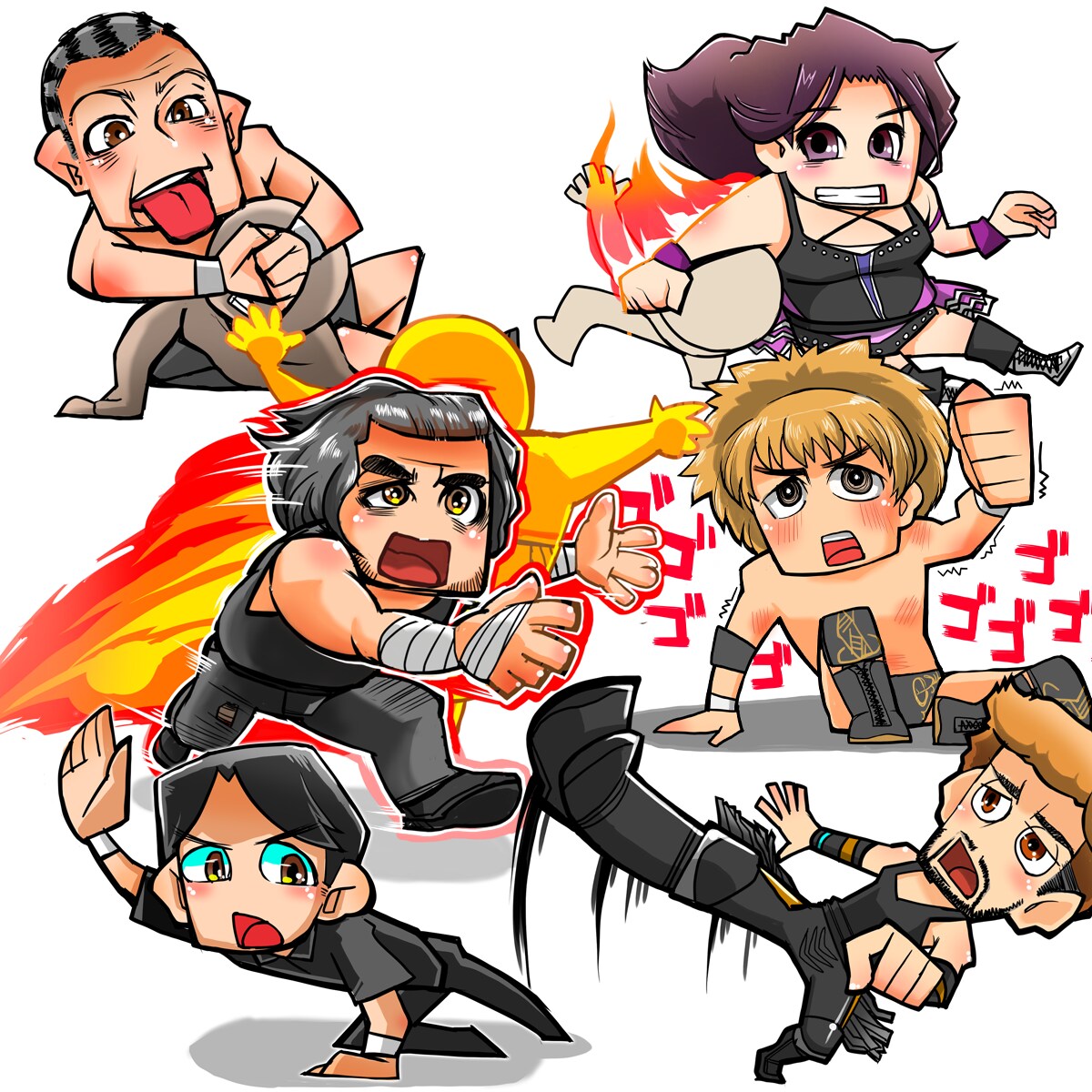 ポップで目を引く！可愛いキャラクター描きます 商用・2次利用OK!! ブログやLINE、SNSアイコンに! イメージ4