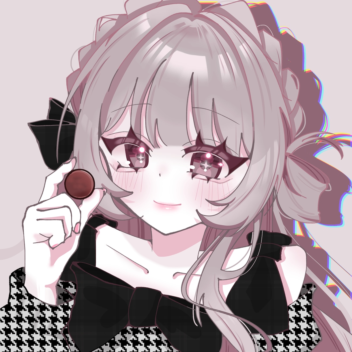 格安で華やかな女の子のイラスト作成します イラストにハイライトを詰め込みます！ イメージ1