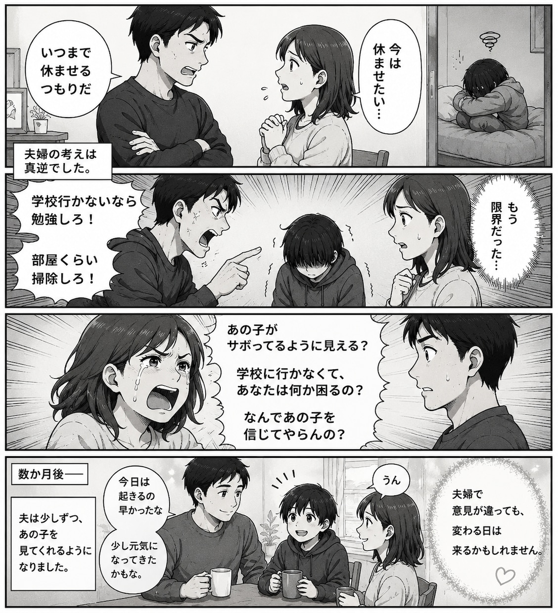 AI初心者でもOK！選ぶだけで漫画作成できます 読まれる4コマ漫画GPTsをお渡します。サポート付き！ イメージ10