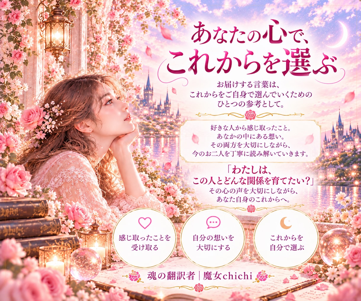 片思いのあの人の気持ちを霊視で読み解きます 好きな人との関係と、あなたの本音を丁寧に読み解きます イメージ5