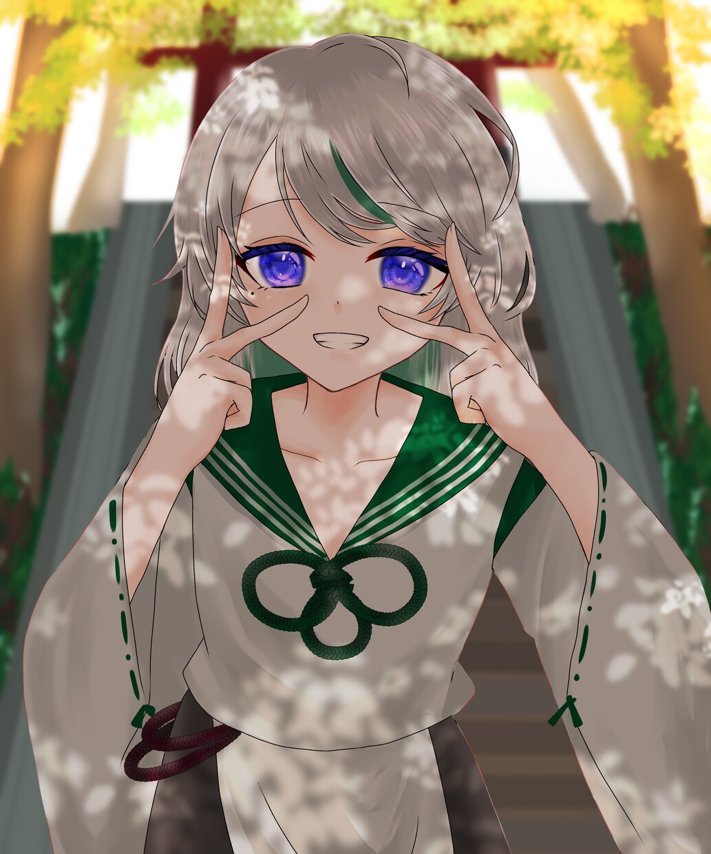5000円でサムネや一枚絵描きます Vtuberさんに使いやすい！おはVやサムネ等にぴったり イメージ9