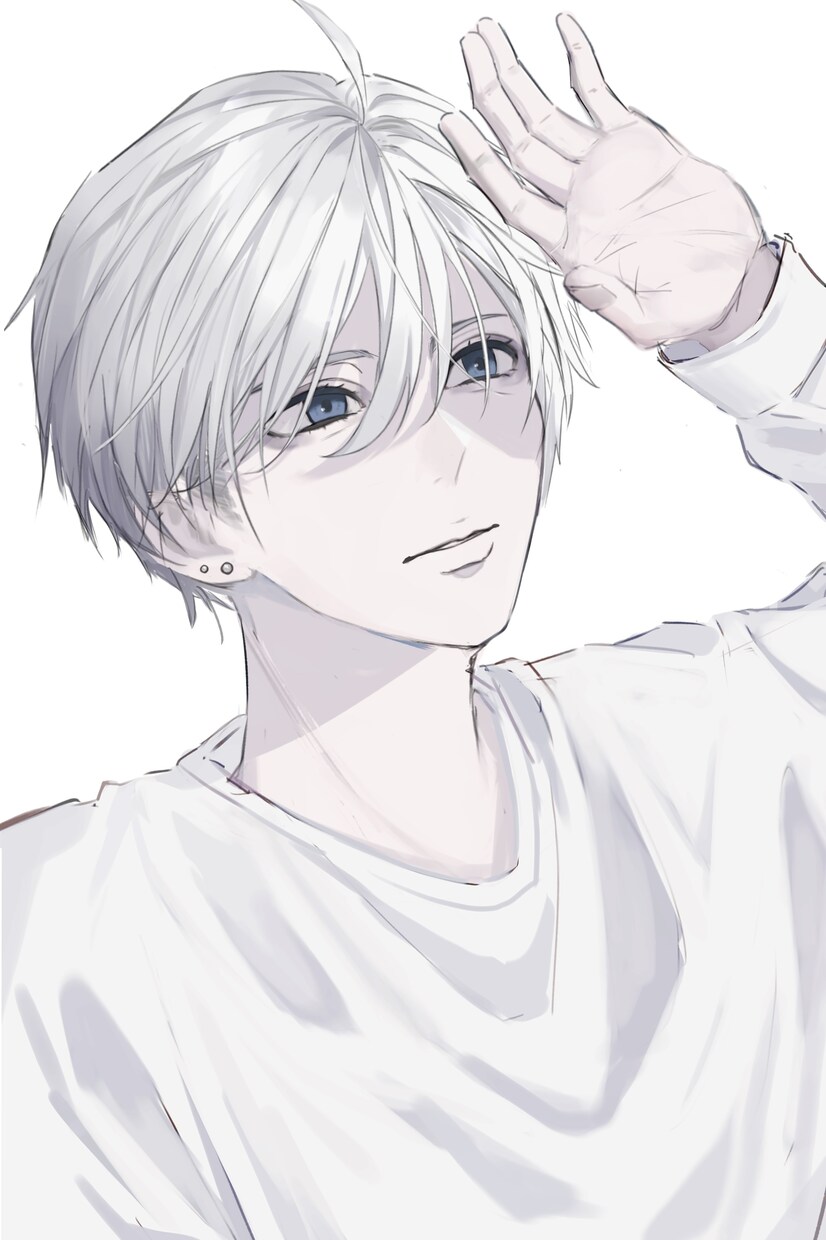 アイコン、イラスト描きます 彩度低めでアンニュイな雰囲気に仕上げます✨ イメージ5