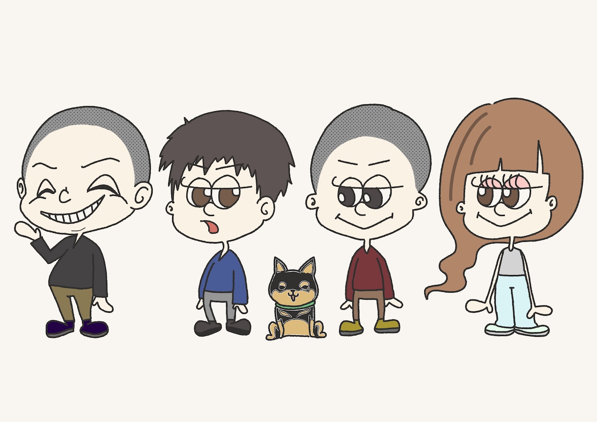 じと目、やる気ないキャラアイコン制作します SNSやLINEにオリジナルアイコンいかがですか？ イメージ2