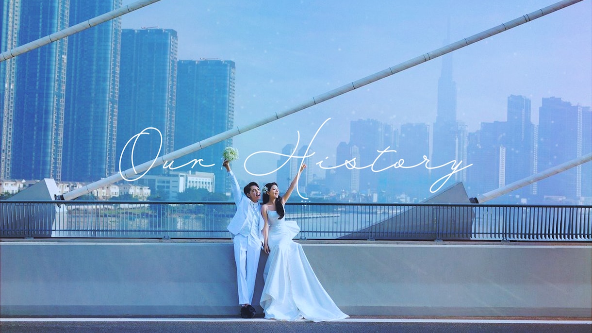 低価格ハイクオリティ！感動的なムービー作ります 結婚式でセンスが良い！と思われたい花嫁様に♡ イメージ3