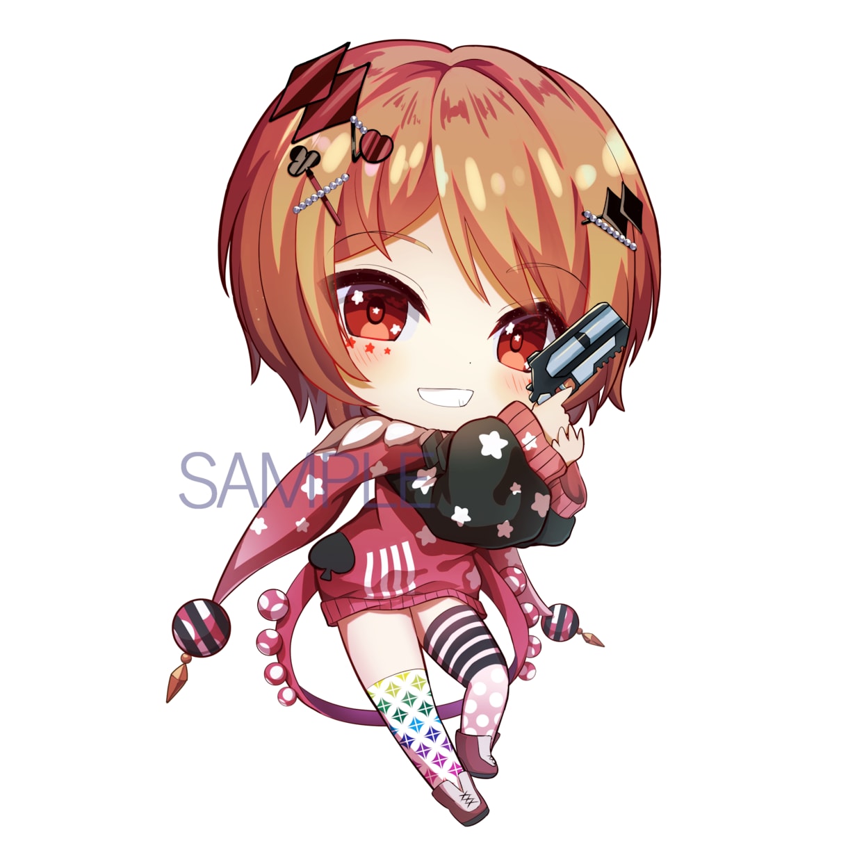 好きなキャラを可愛くデフォルメ！ミニキャラ描きます SNSアイコン、グッズ等用途様々。安めの絵柄もあります。 イメージ9