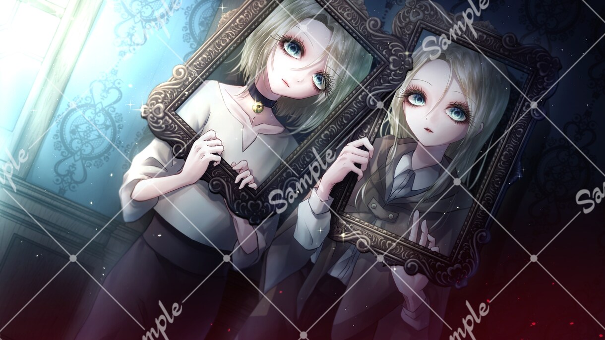 ドールのような美しい少年少女を描きます 動画用イラスト等幅広く対応◎アンティーク・ゴシック系の世界観 イメージ1