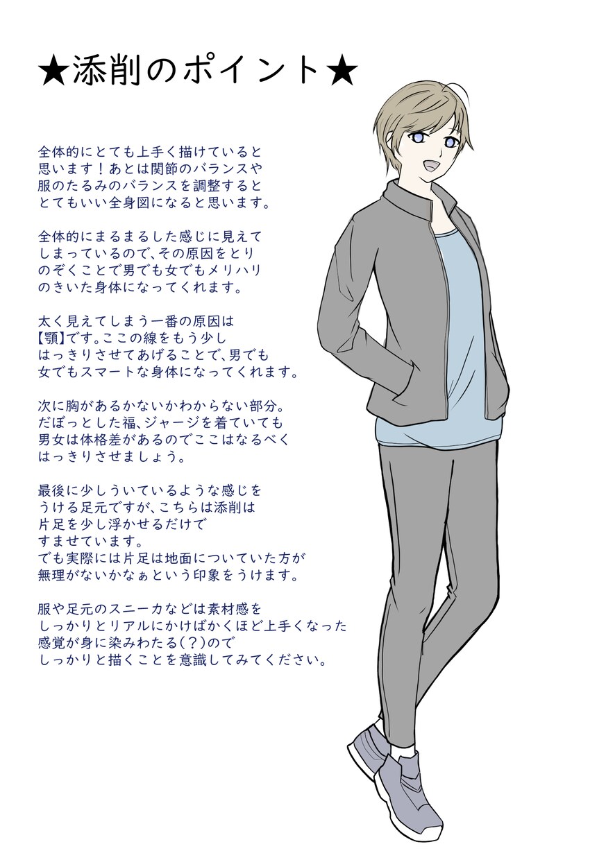 なんでも添削！描けないところに手が届きます 部分的でも全体でも解らないところを質問してください！ イメージ3