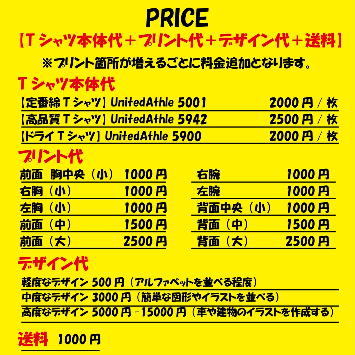 オリジナルTシャツ作成します Tシャツ以外のウェアも可能！安心の国内自社工場生産！ イメージ2