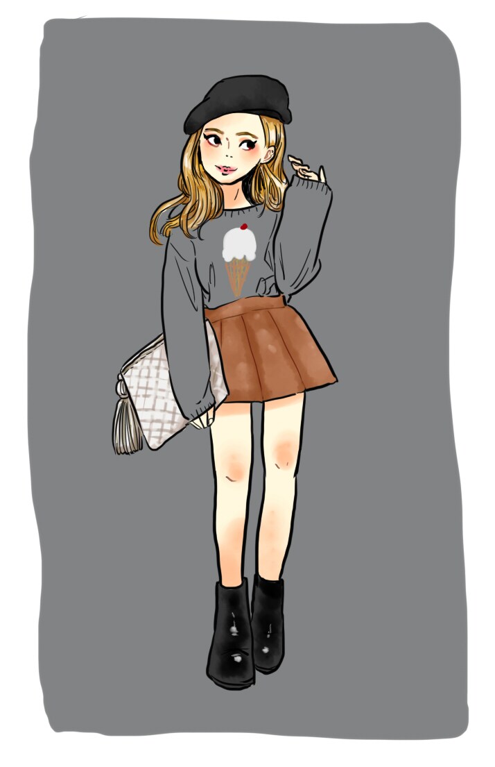 カワッコイイ似顔絵描きます SNSや名刺用、おしゃれなファッションイラストにおススメ！ イメージ3