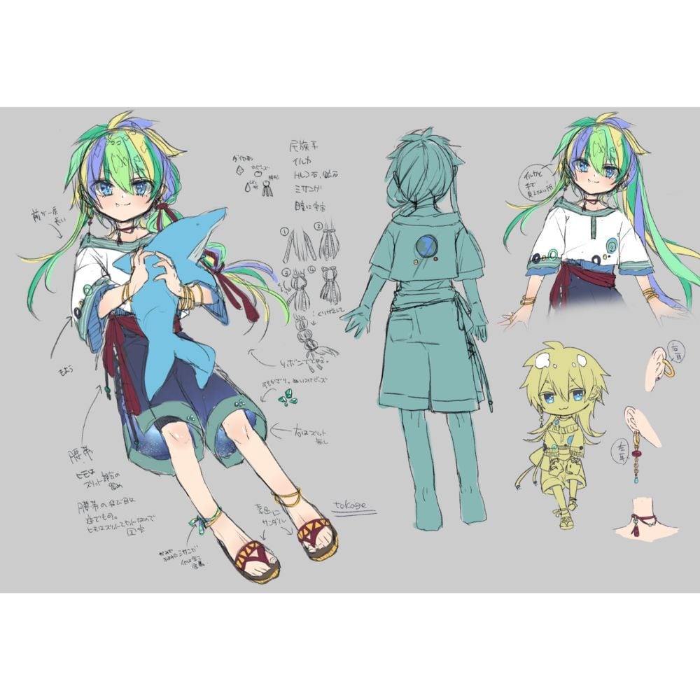 商用ゲームOK。キャラクター立ち絵イラスト描きます 少女漫画系イラスト対応可能です イメージ1