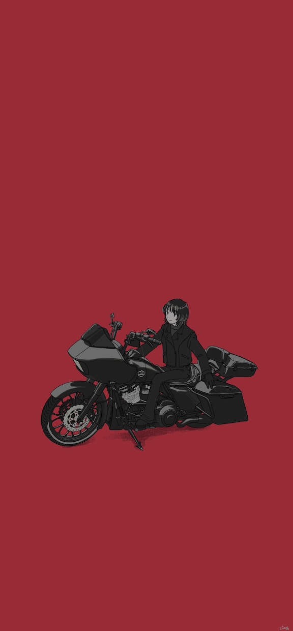 愛車×人物の雰囲気あるイラスト描きます 車と風景をおしゃれな一枚にします イメージ4