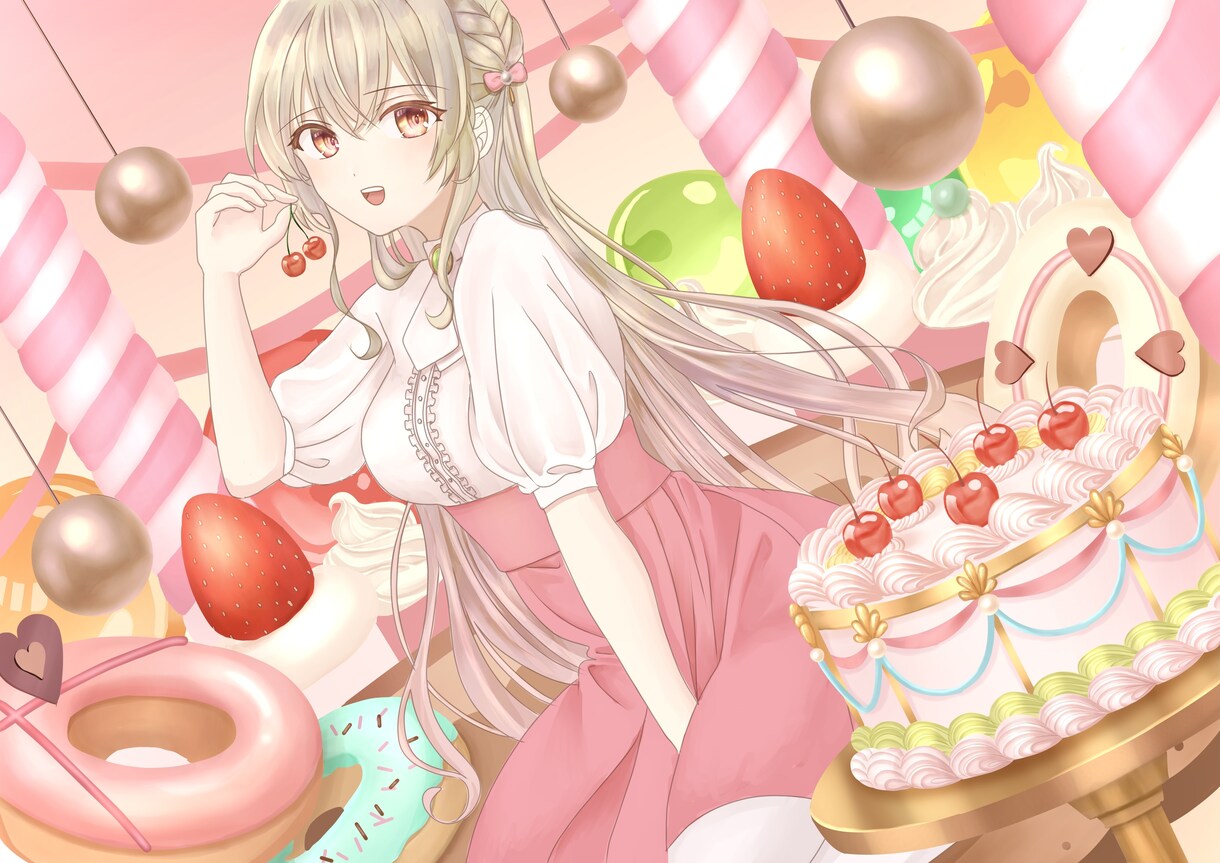 イメージに沿った世界観の背景をお描きします キャラクターにも背景にもこだわりたい方へ イメージ9