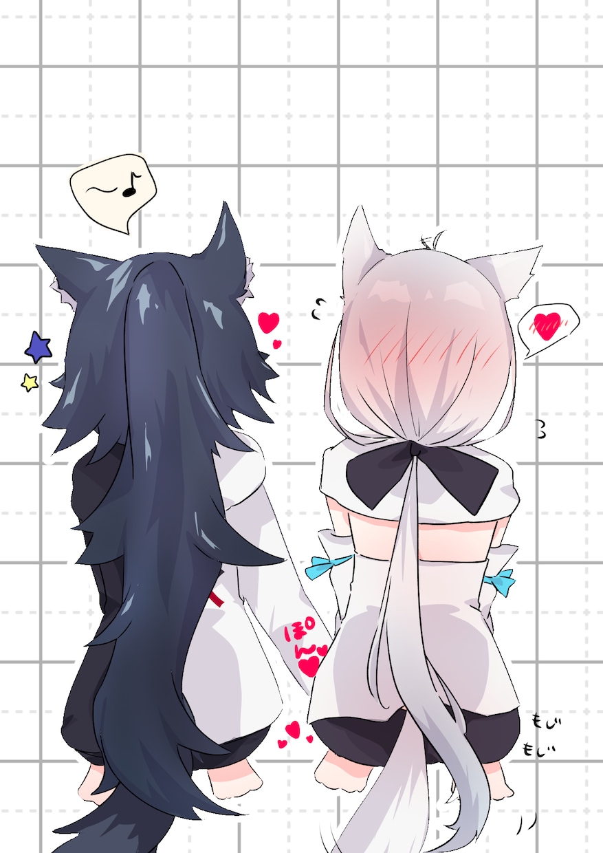 かわいいふわふわ女の子のイラストおかきします かわいい女の子のイラストを描くのが得意です イメージ1