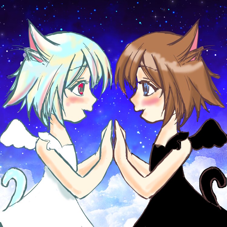 猫化したキャラクターでお誕生日記念イラスト描きます 写真のイメージから可愛い猫キャラでイラスト描きます イメージ9