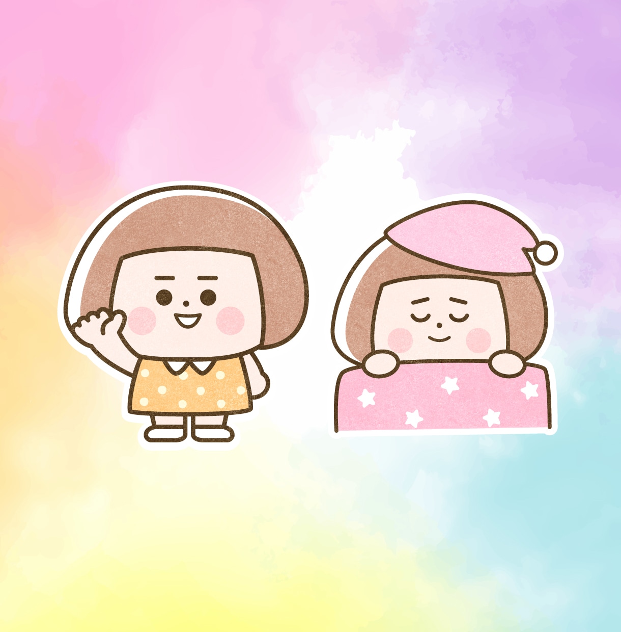 ポップで可愛いオリジナルキャラクターを作成します 商用利用可！可愛いキャラクターが作りたい人にオススメです。 イメージ4
