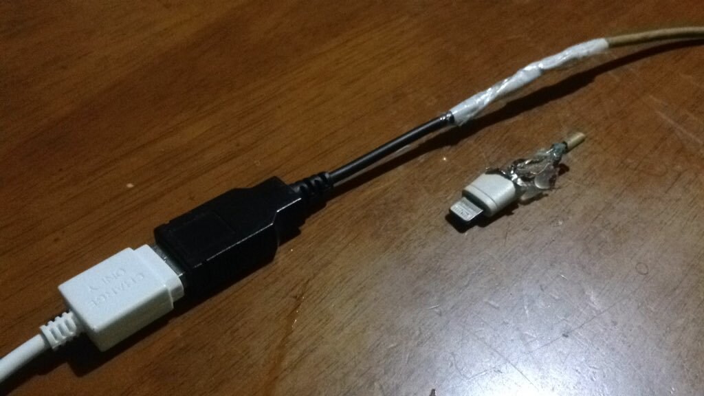 デジタル生活の中にある「コード」の修復方法教えます ライトニングケーブル・イヤホン・USB・コンセントなどの修復 イメージ1