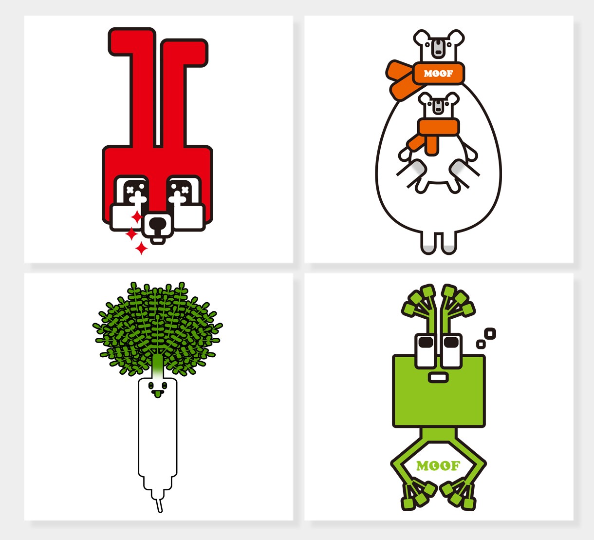 キャラクター.シンボルマーク用イラストを作製します 汎用性の高いキャッチーで洗練されたフォルム イメージ7