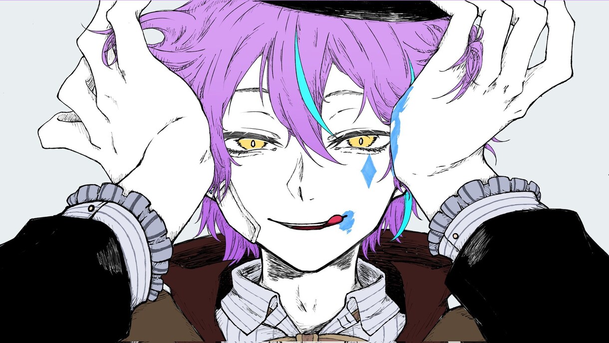ご希望に沿った歌ってみた動画イラストをお描きします 本家寄せ、オリジナル構図など何でもご相談ください！ イメージ7