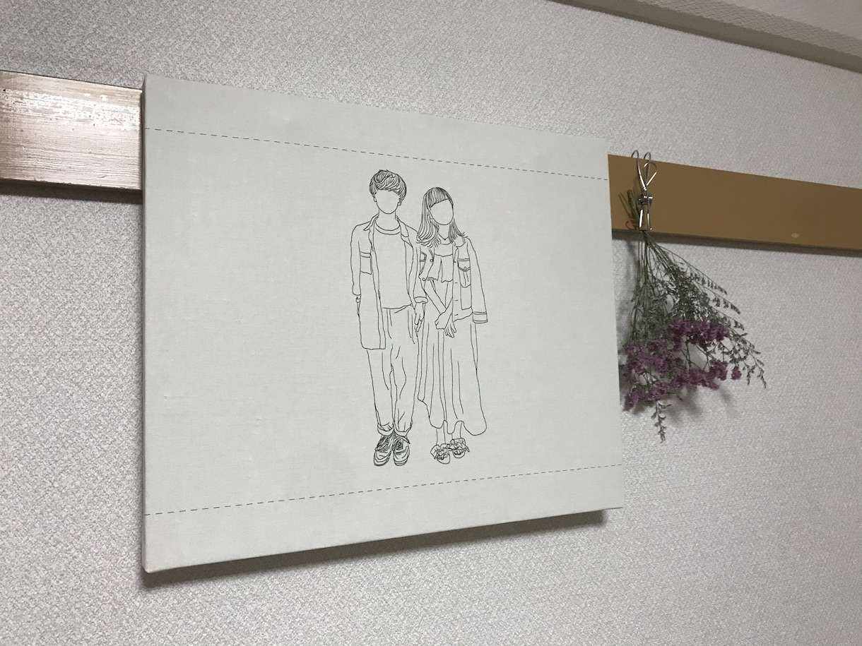 おしゃれなイラスト描きます パネルやトートバック、スマホケースなど印刷して送るのも可能！ イメージ7
