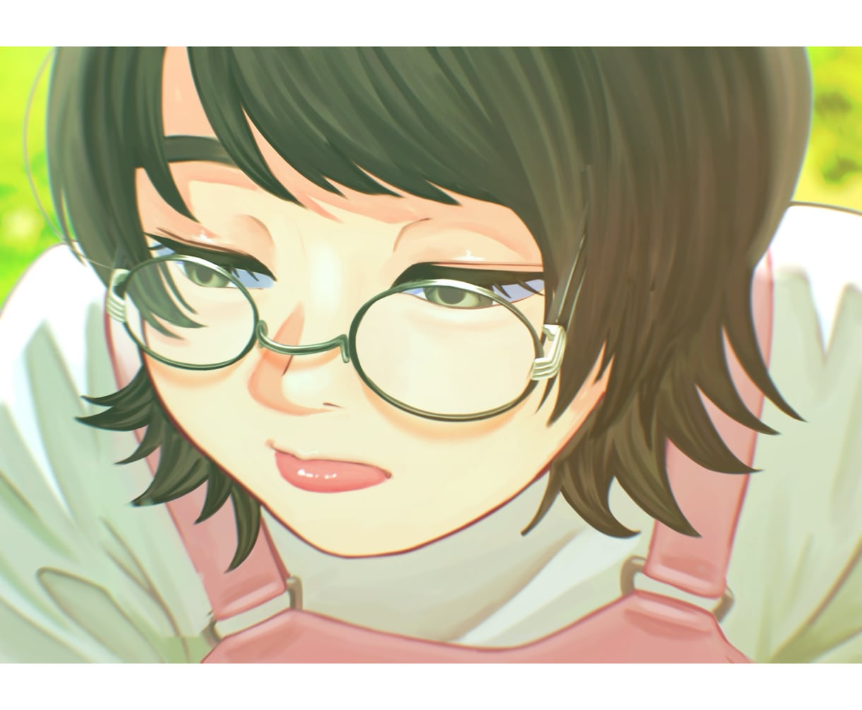 魅力的な表情や色味のバストアップイラスト描きます リアル系〜イラスト系まで、幅広いテイストに対応できます イメージ3