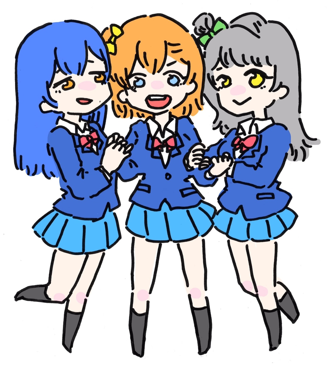 女の子デフォルメイラストを描きます アイコンやヘッダーなどにぜひ！ イメージ2