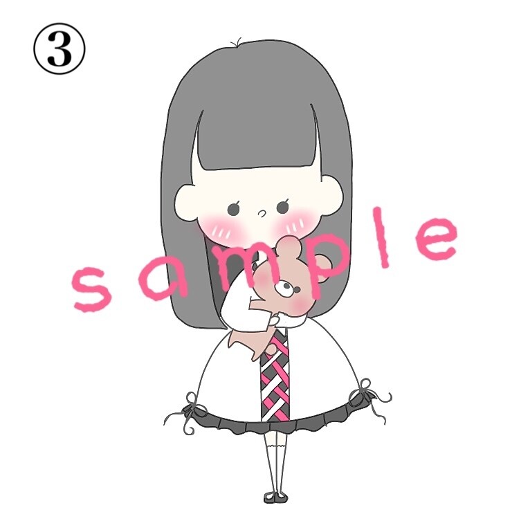 ゆるかわイラストを描きます ゆるかわなキャラに癒されてください イメージ3