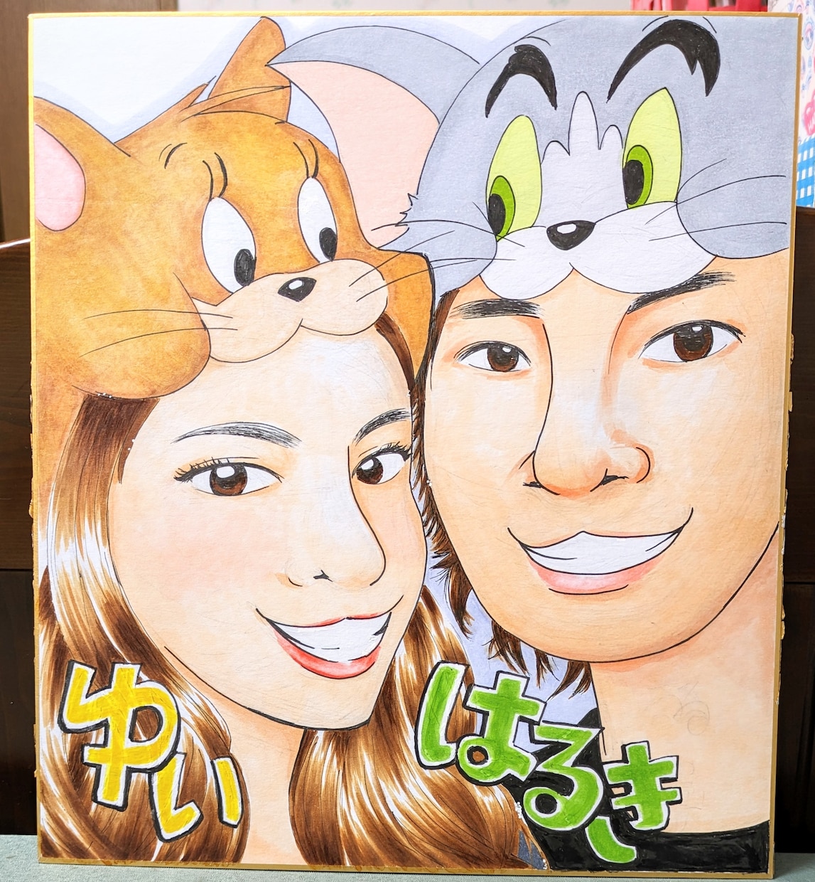 モニター募集！超そっくり！親しみある似顔絵描きます リアルとデフォルメをかけ合わせ！プレゼントや自分用に！ イメージ1