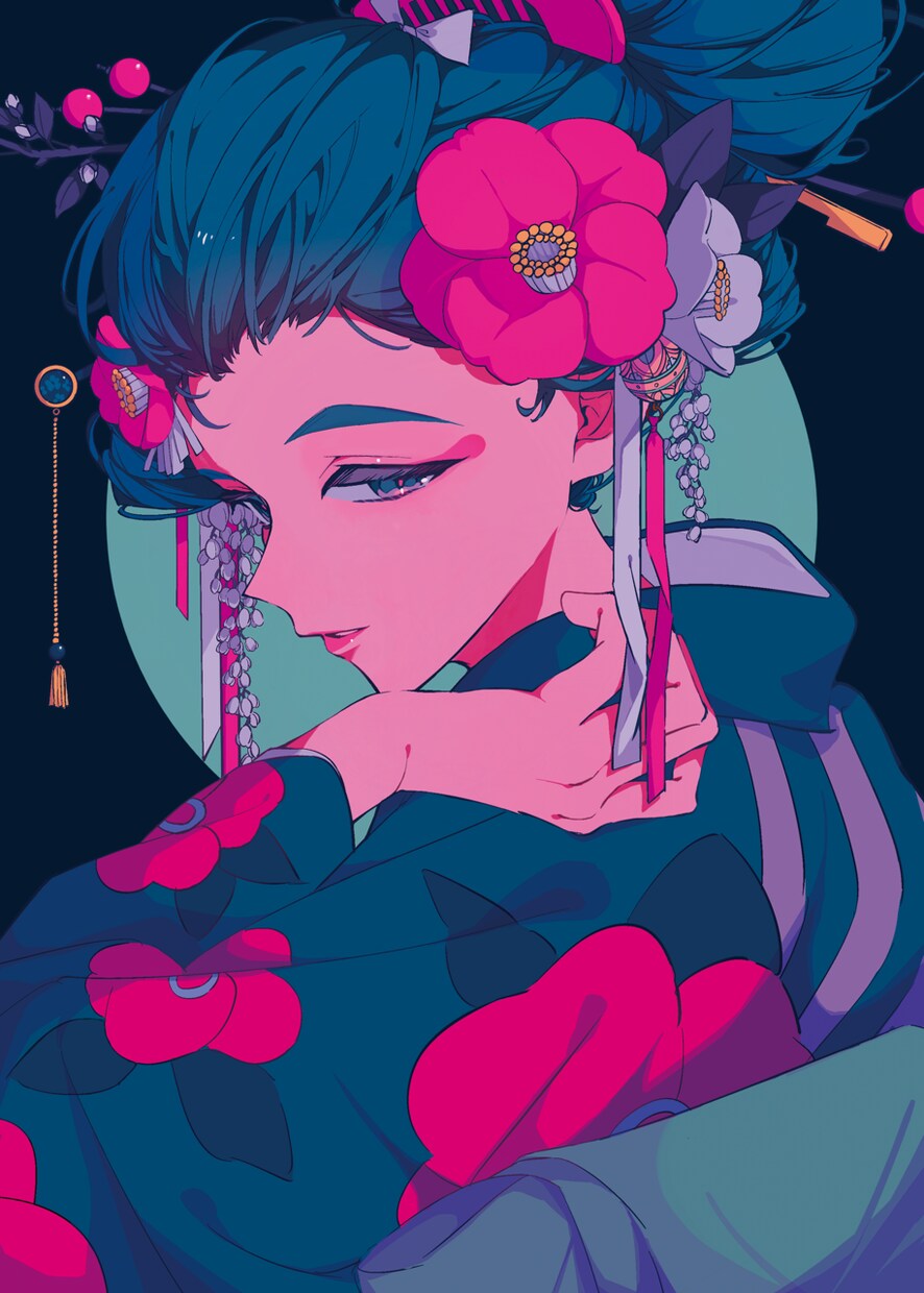 SNSアイコン、1枚絵、サムネイルなどを制作します 魅力的な線と色を使ったイラストが得意です！ イメージ1