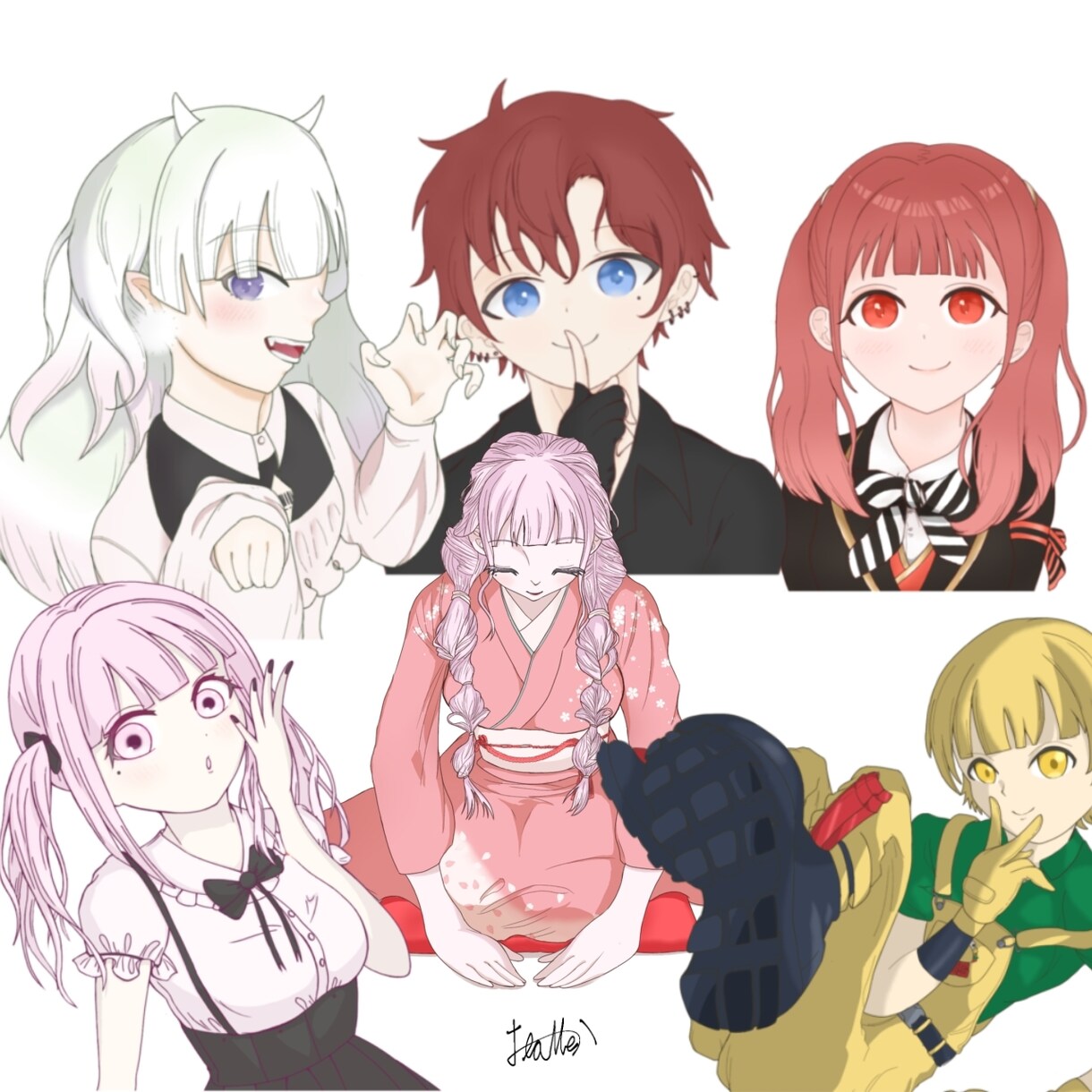 依頼初心者大歓迎！◎アイコンイラスト描きます オプション料金無し！一律3000円でシンプルな価格設定！！ イメージ5