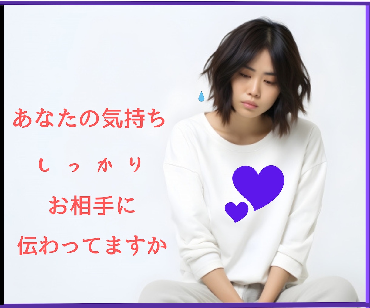 思いをまっすぐに届けたい…そんなお悩み解決します ⭐️あなたの心がふっと軽くなる、そんな温もりを込めて イメージ2