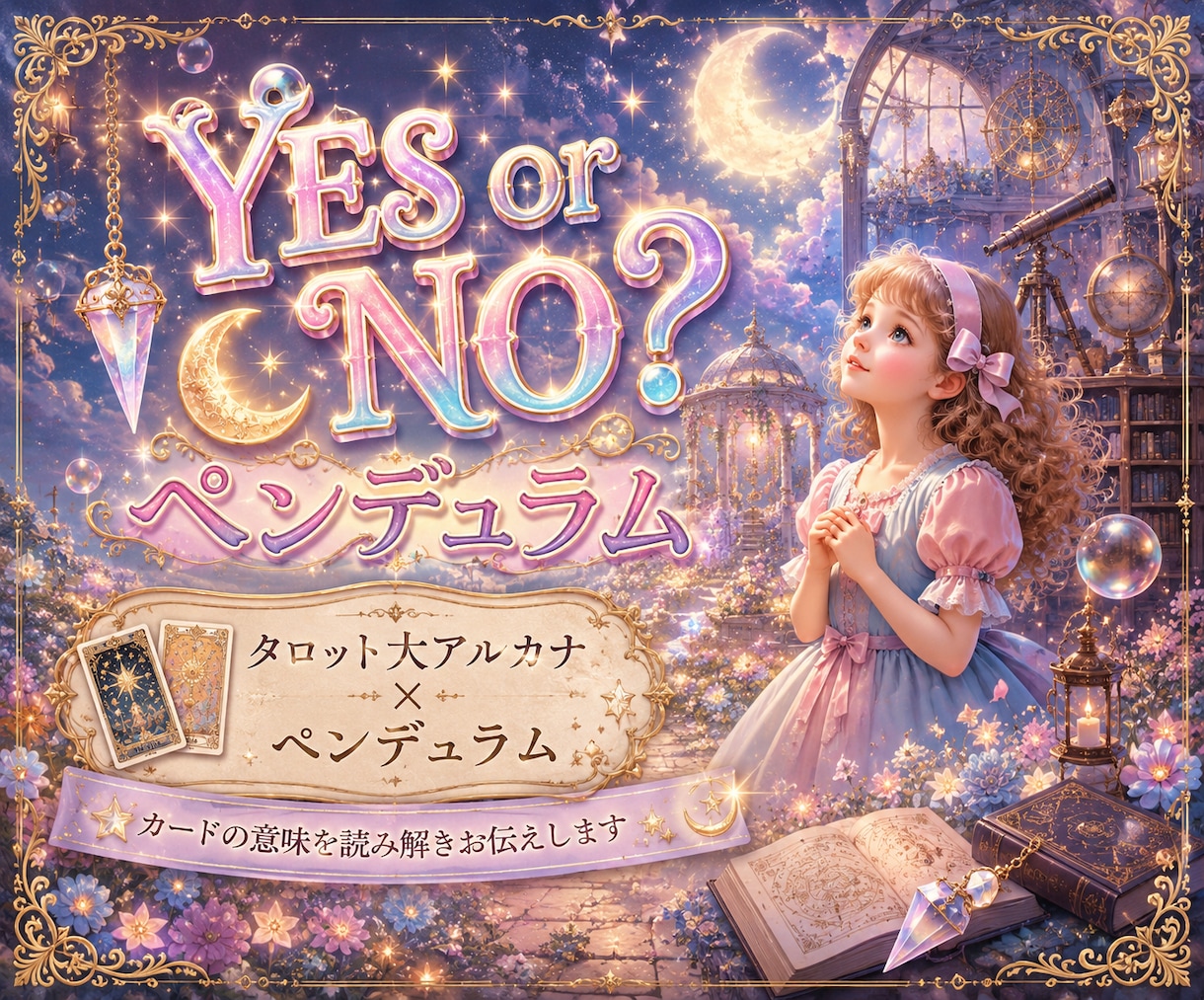 ペンデュラムとタロットで必要なメッセージ降ろします YES or NOの2択と反応のある大アルカナからメッセージ イメージ9