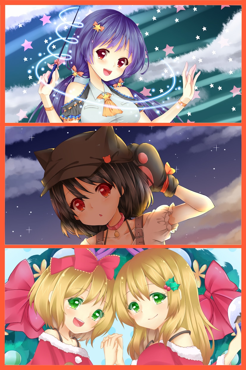 アイコン、ヘッダー描きます 女の子キャラクターを中心に、オリジナル版権問わず描きます。 イメージ3