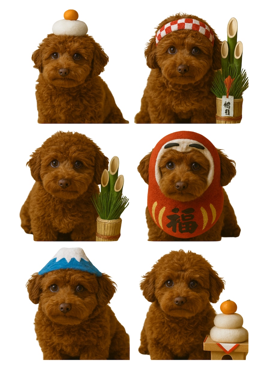 LINEスタンプの作り方教えます 愛犬のLINEスタンプを作ろう イメージ2
