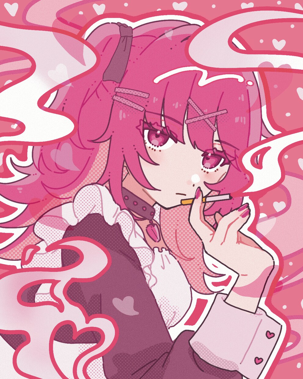 商用無料！汎用性の高い可愛い1枚絵を描きます パステルポップ、かわいい女の子、中性的な男の子が得意です❣️ イメージ4