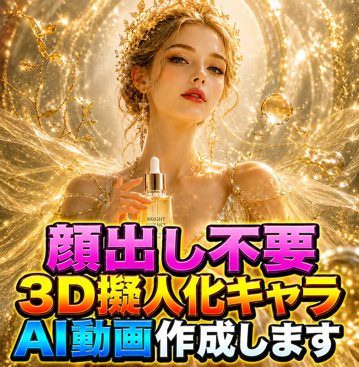 顔出し不要!どの業種も◎！インパクト動画作ります 素材ゼロでOK|お店や会社のオリジナル3Dキャラ制作込み イメージ2