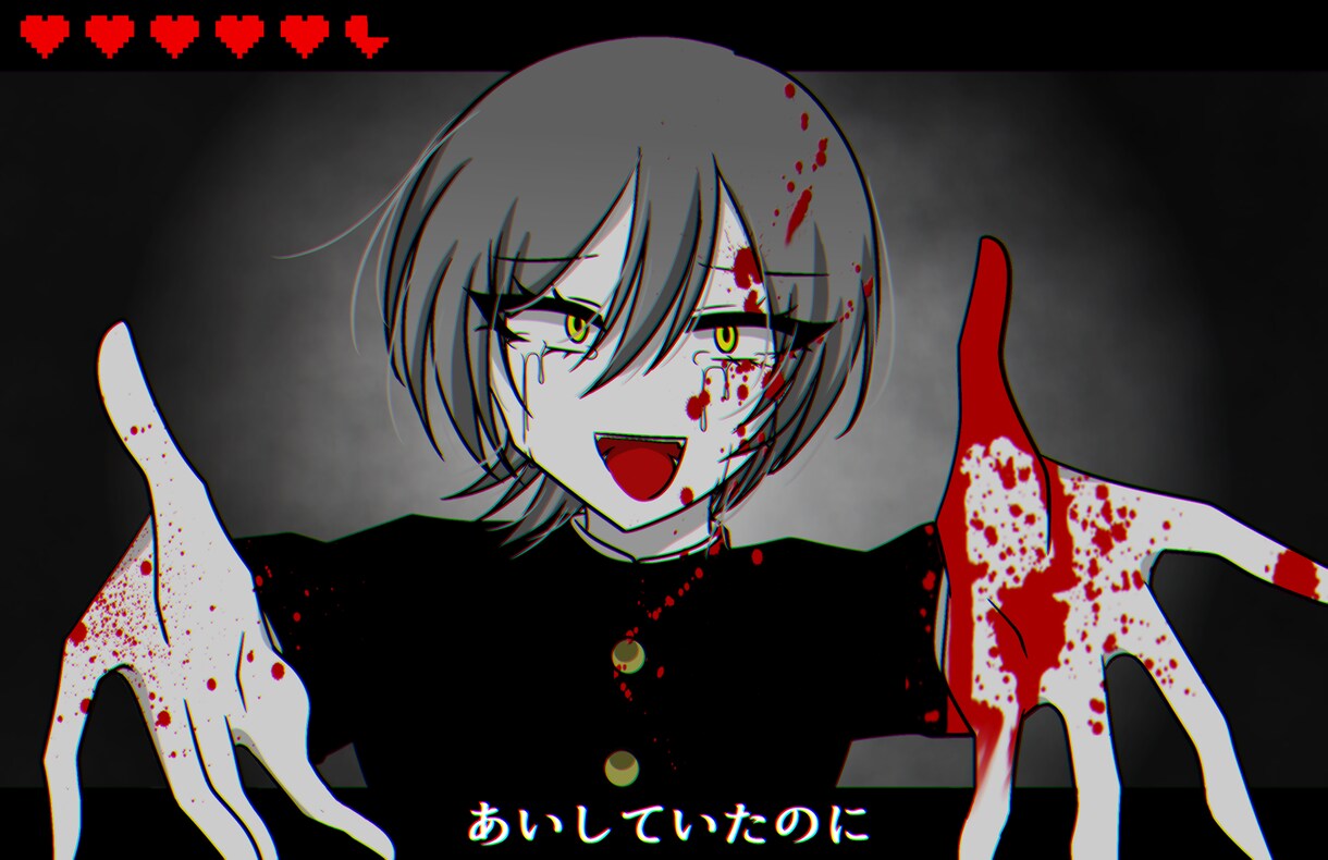 歌ってみたorオリジナル曲の動画用イラスト描きます MV用orサムネ用イラスト描きます！最短1日で納品可能！ イメージ4