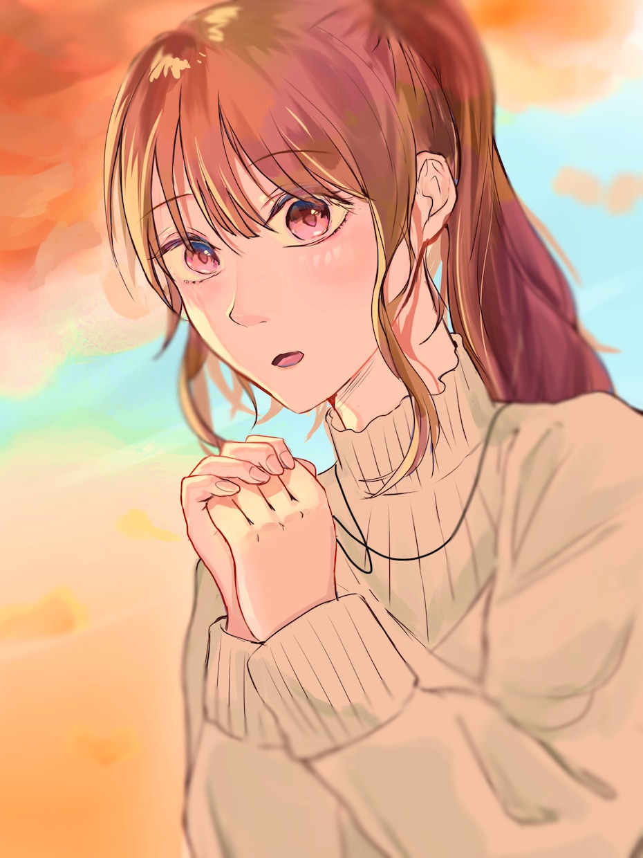 格安で透明感のあるイラスト描きます 色味や下描き修正無限で依頼者様が満足出来る作品を提供します イメージ1