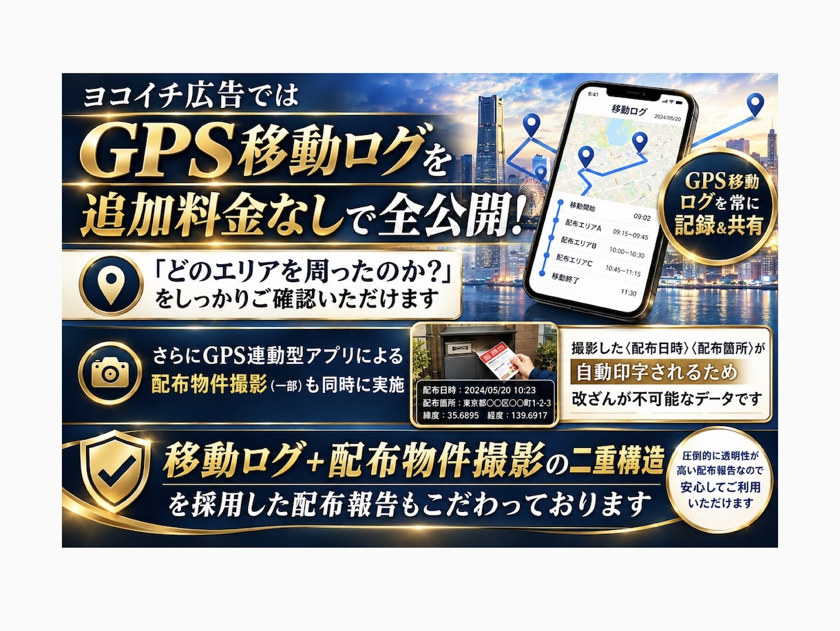 個人経営ポスティング屋がポスティング代行承ります 神奈川・都内エリア対応！お試しポスティングプラン5,000円 イメージ4
