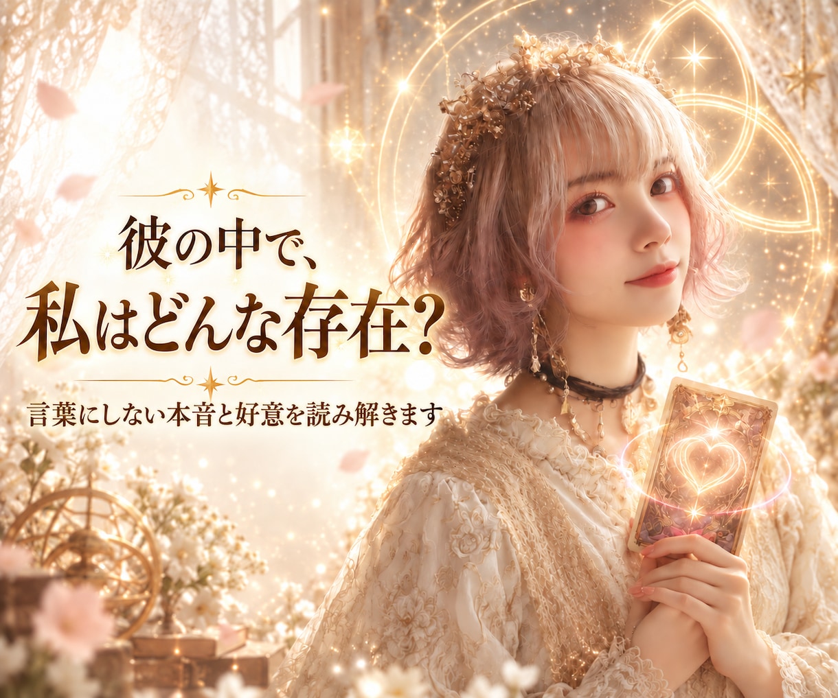 彼の中で私はどんな存在？本音と好意を視ます 三位想念神託で言葉にしていない感情と二人の距離を読み解きます イメージ1