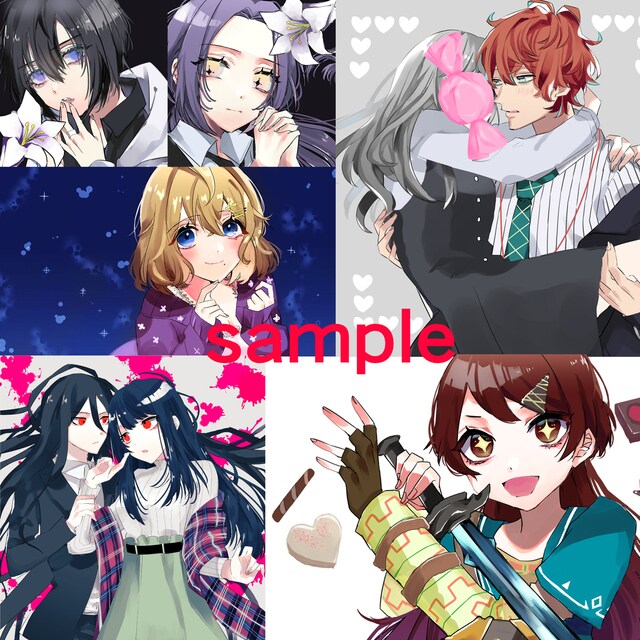 透明感のあるイラスト、キャラデザ受付ます Vtuberキャラデザ、動画サムネイル、1枚絵 イメージ3