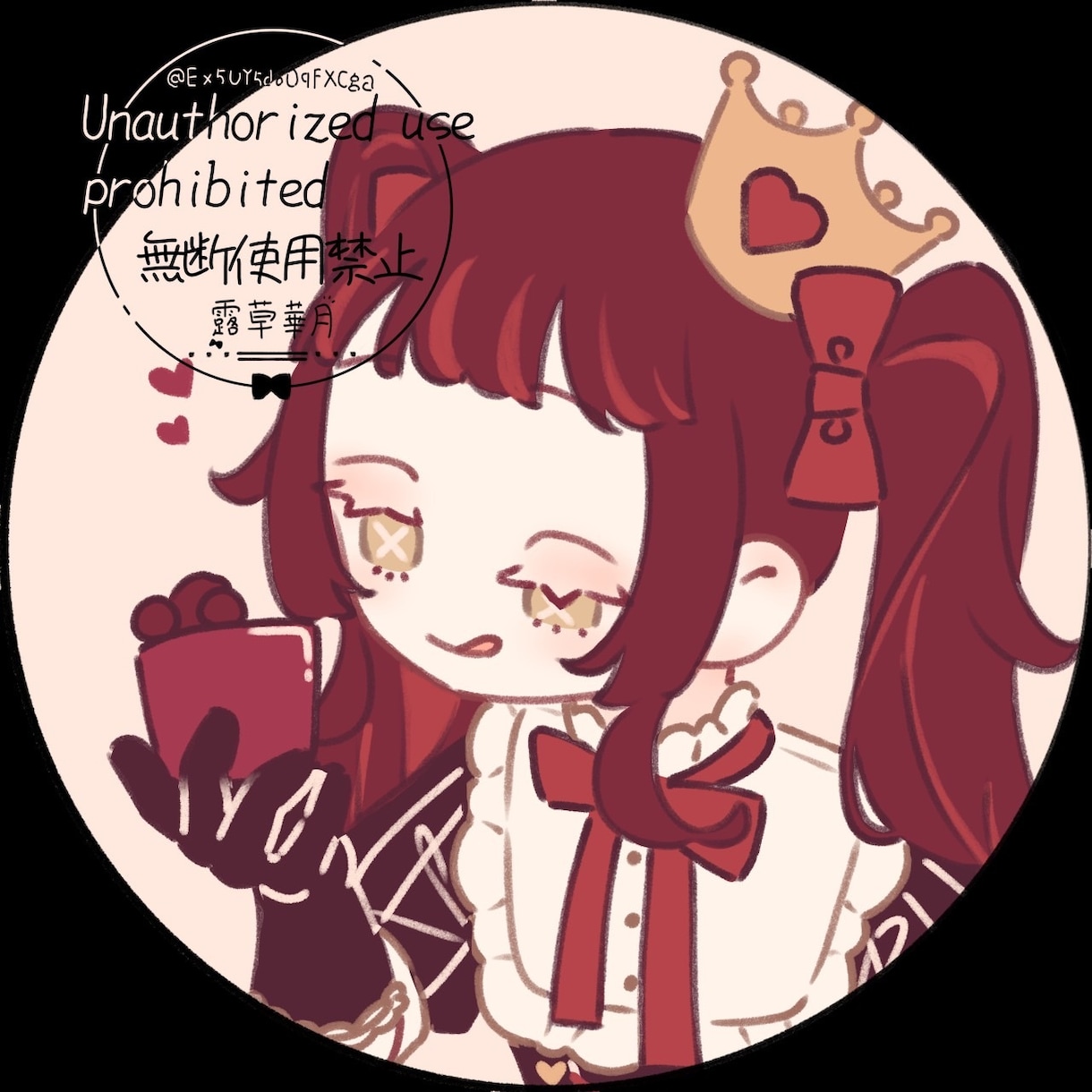 可愛らしい女の子のアイコンイラストを描きます SNSのアイコンに使える女の子のデフォルメイラスト イメージ2