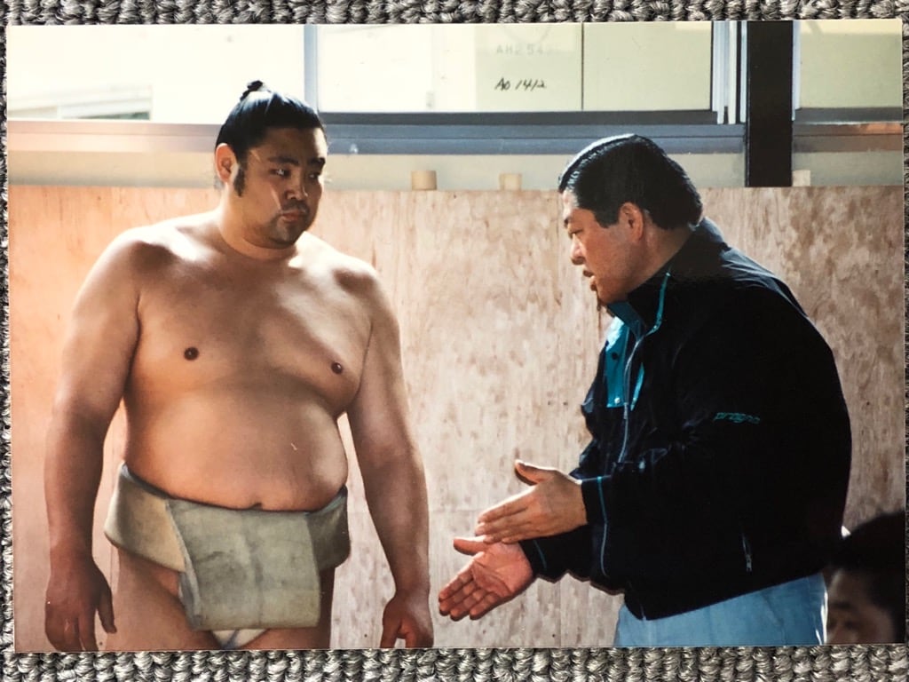 相撲教えます、裏話し言います、話します、答えます 元関脇琴富士が直接お相手つかまつります イメージ2