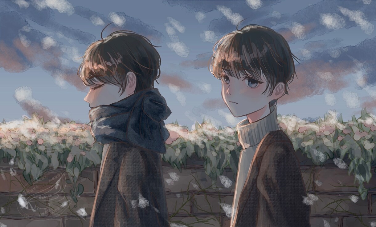 ジャケ写、MVイラスト、歌ってみたイラスト描きます MVイラスト、歌ってみたイラストの実績あり！お任せください。 イメージ3