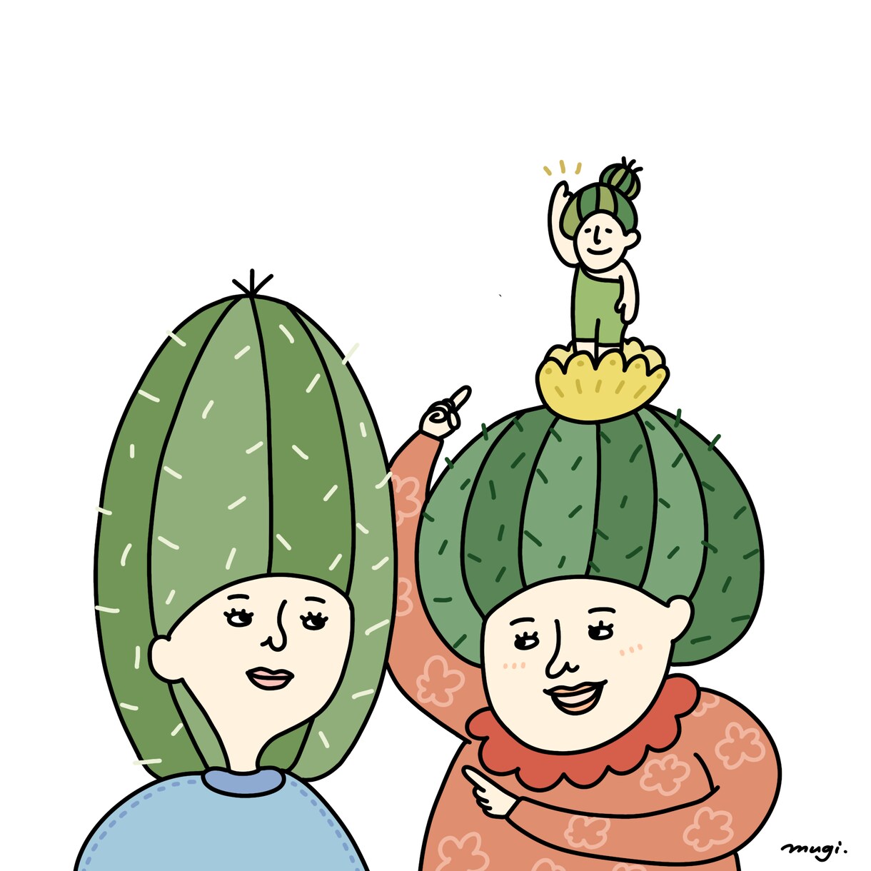 ひとくせイラスト、アイコン、ロゴ描きます SNSアイコンや特別な日の記念に！心込めて作成します！ イメージ3