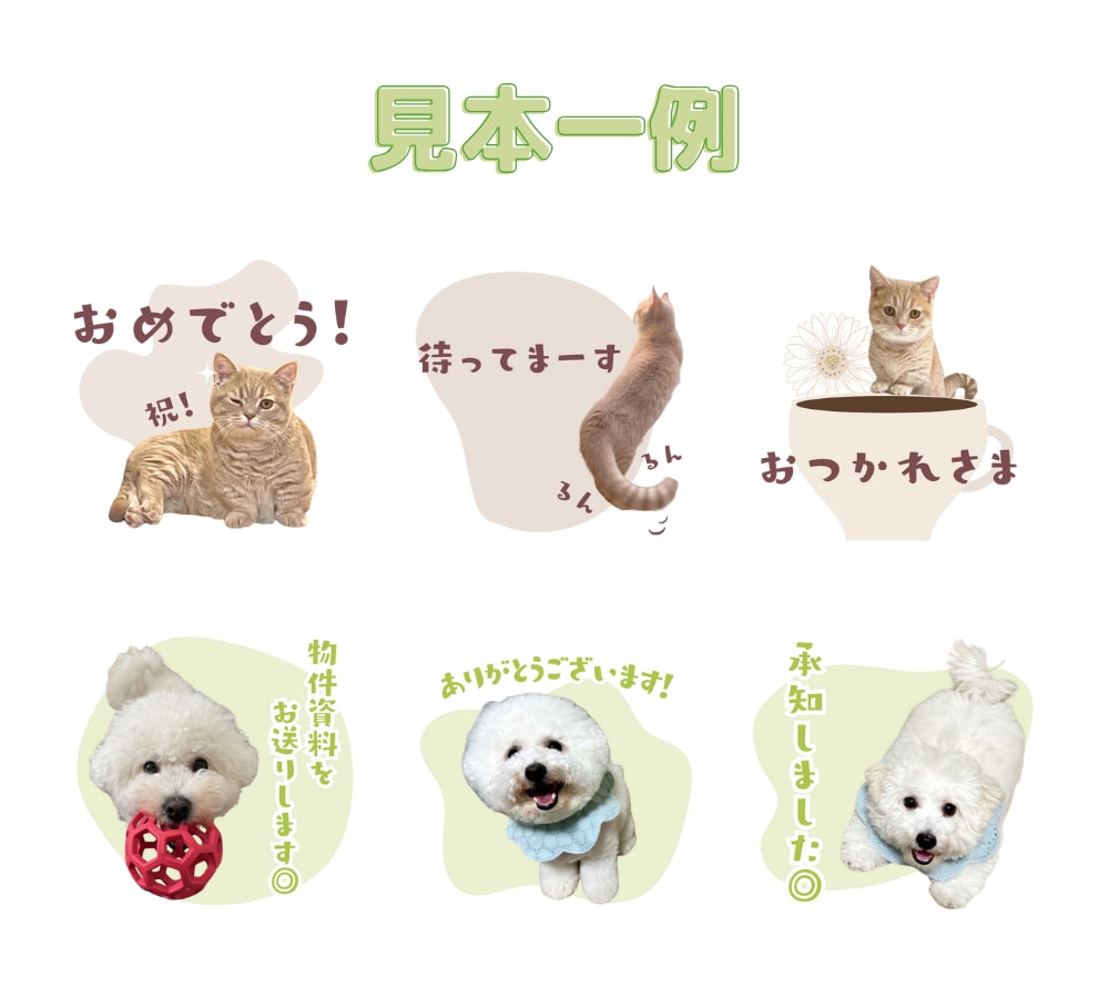 第２弾♪うちの子LINEスタンプをつくります かわいい我が子のスタンプ作りませんか？ イメージ2